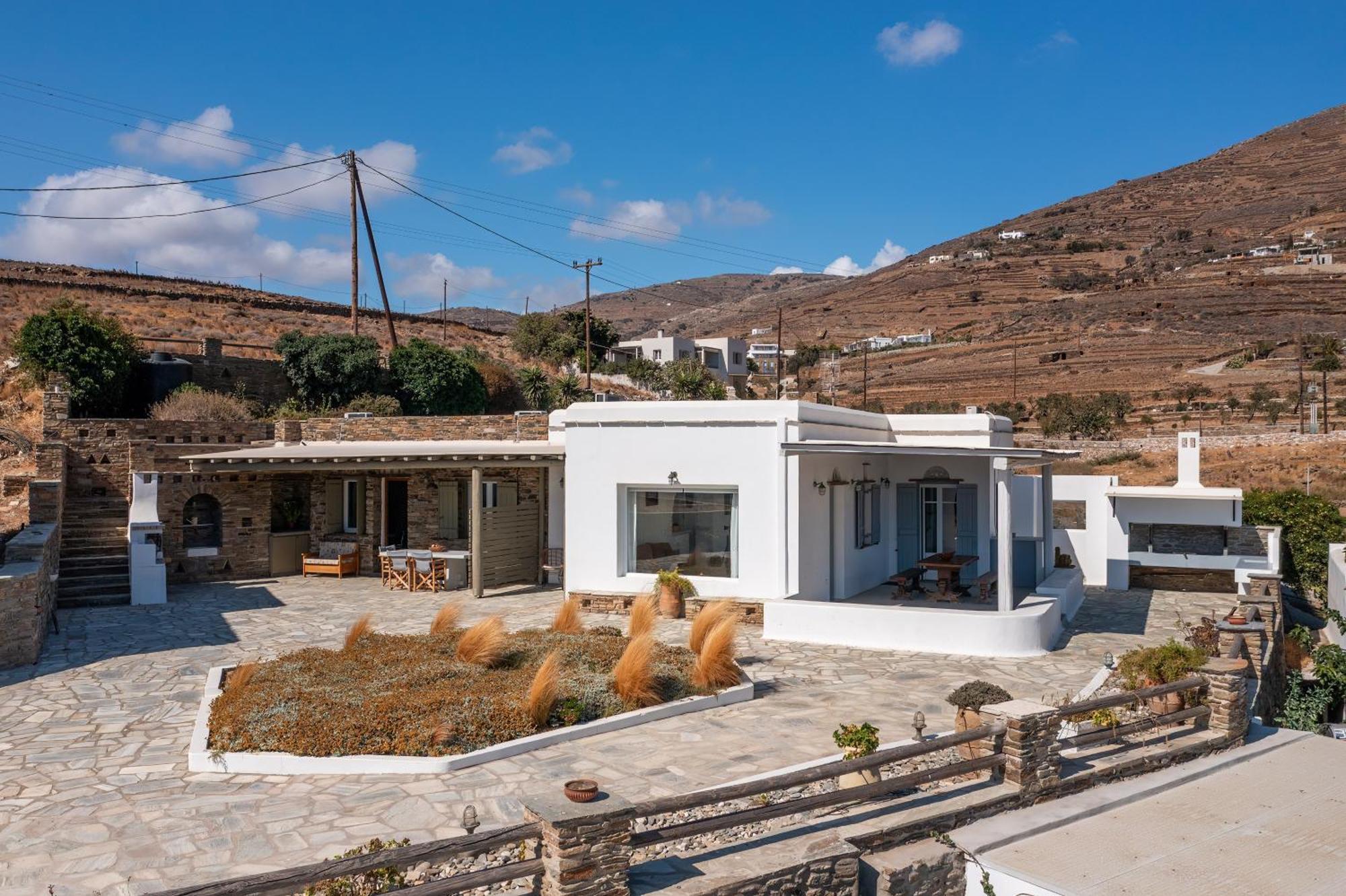 아기오스 소스티스 Andrea'S Tinos House 빌라 외부 사진