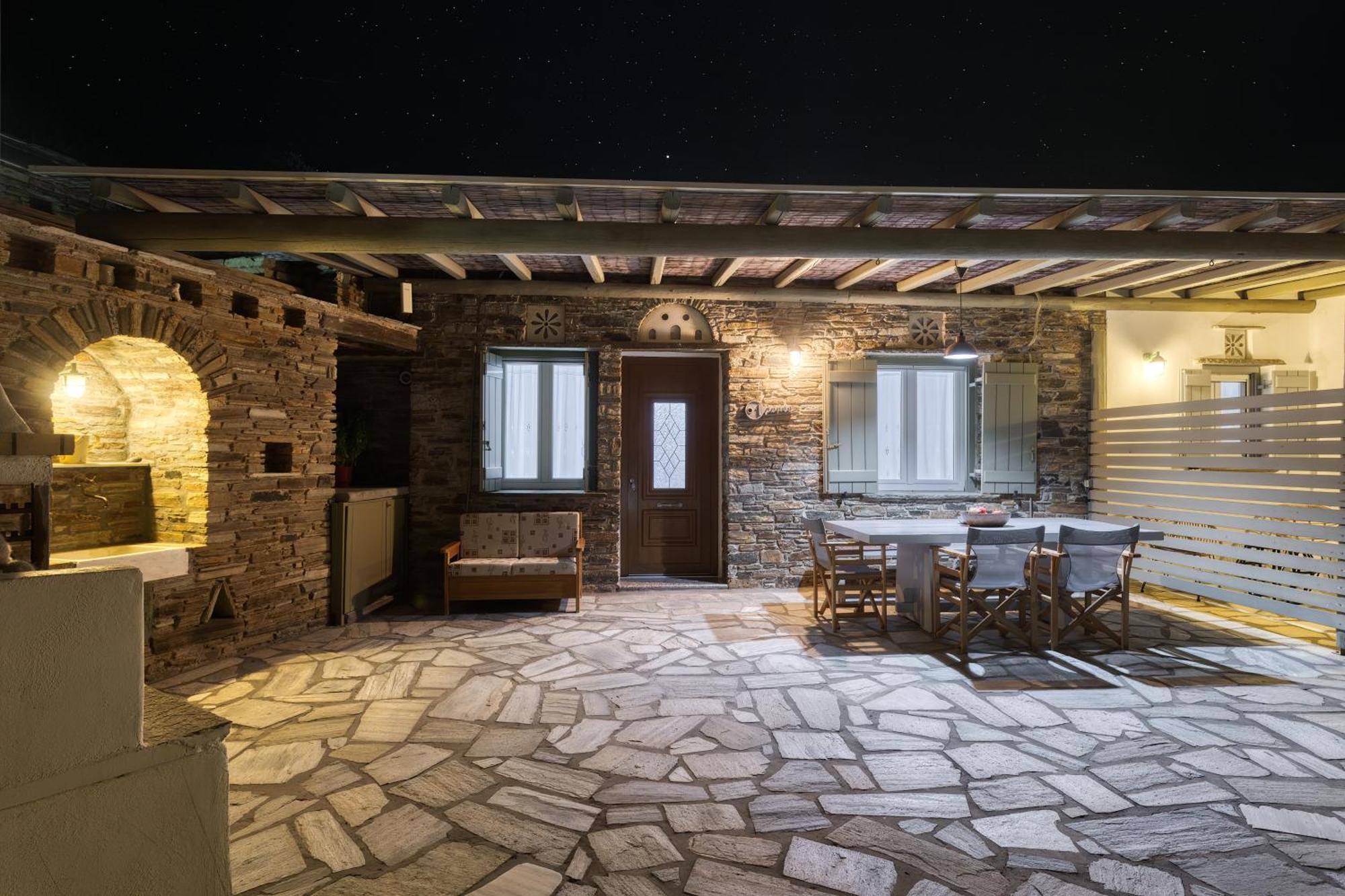 아기오스 소스티스 Andrea'S Tinos House 빌라 외부 사진